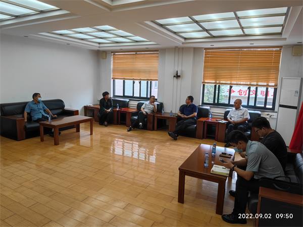 北關(guān)區(qū)委副書記楊彥軍來(lái)公司調(diào)研...